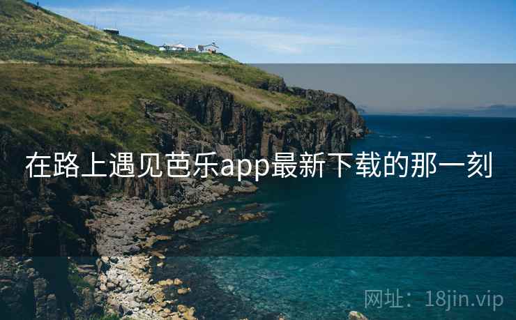 在路上遇见芭乐app最新下载的那一刻