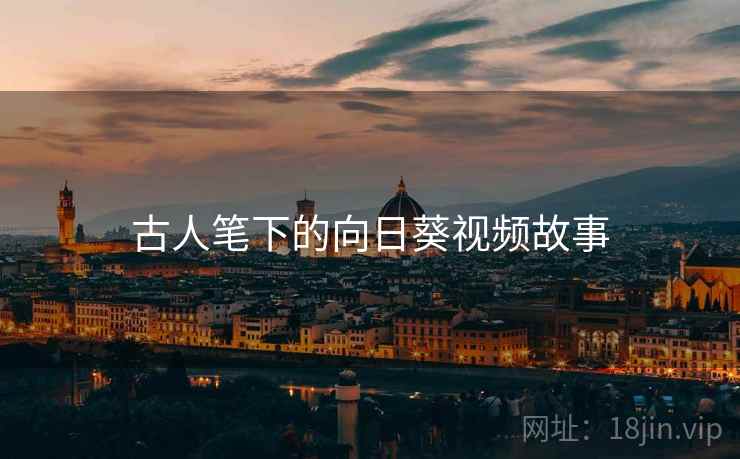 古人笔下的向日葵视频故事